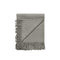 100% cashmere blanket | light grey