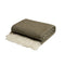 Merino wool and cashmere blanket | khaki