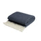 Merino wool and cashmere blanket | navy