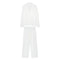 Viscose pyjamas set cream