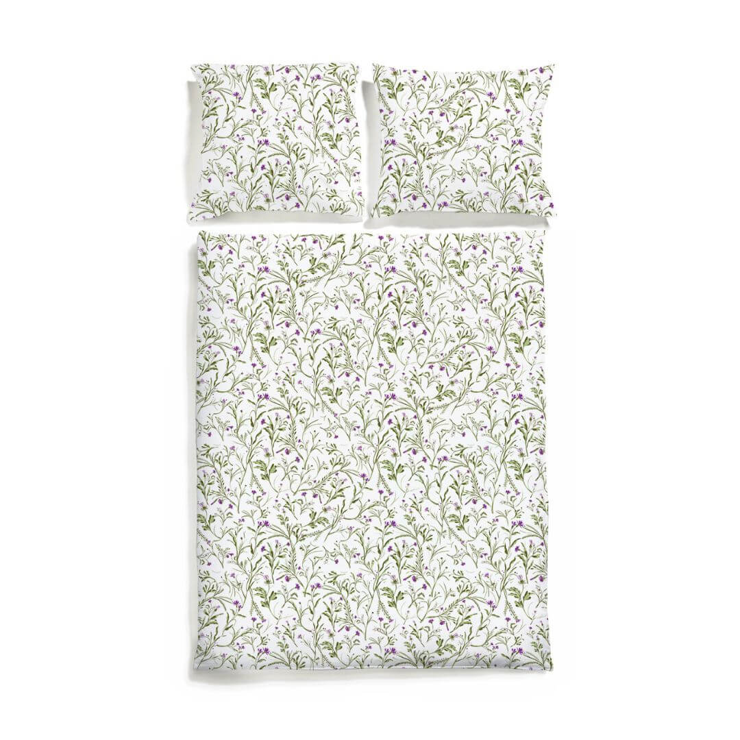 Violet Meadow bedding set