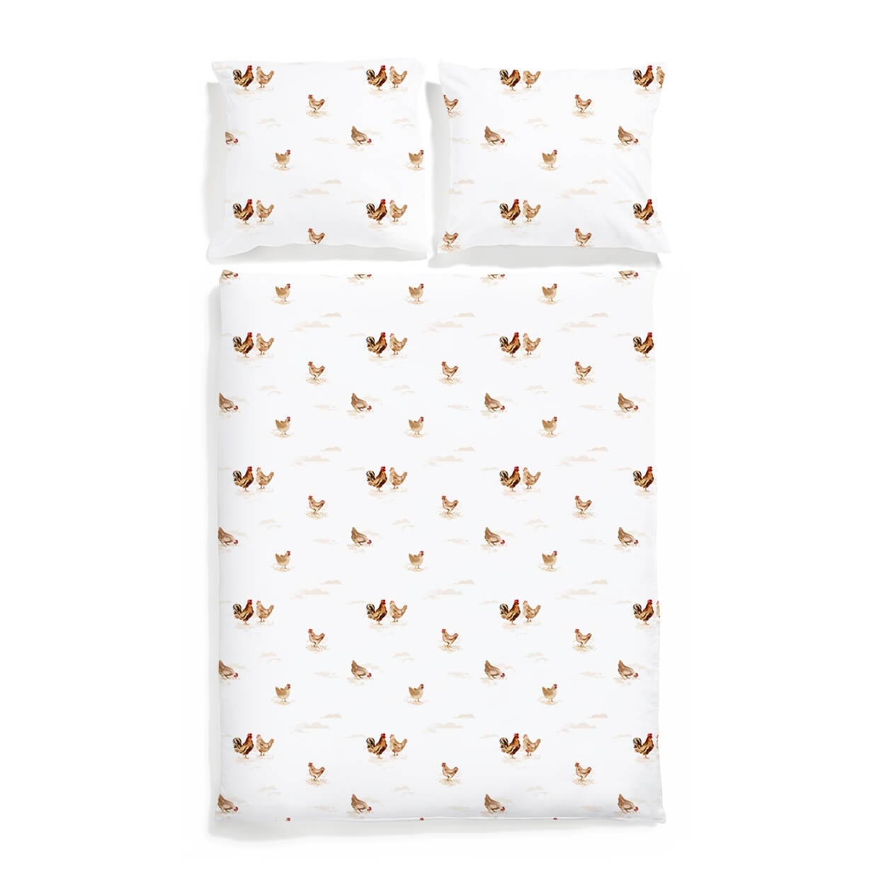 Little Hens bedding set