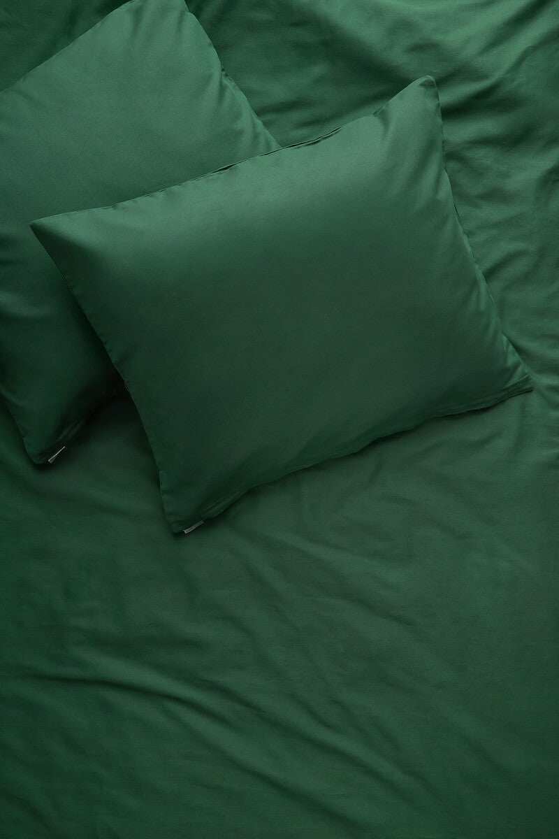 Pościel satynowa bottle green