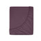 Cotton sateen fitted sheet royal purple