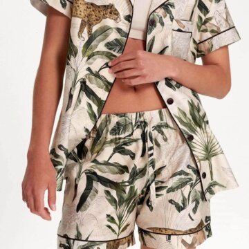 women pyjamas jungle short