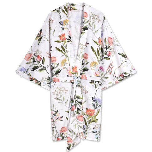 grandmas garden kimono babci white pocket