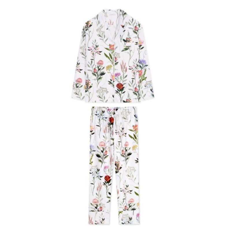 long pyjamas with flowers